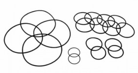 29101 Service Kit, O-Ring, Lil Bertha O rings - Nostalgia Bertha