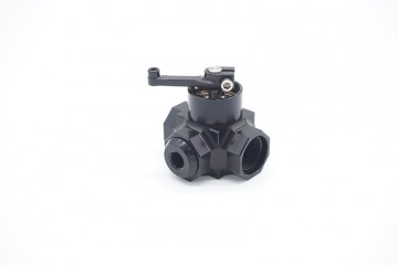Diverter Valve -8AN   Three Way for Carbs   APD Brand