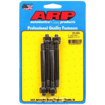 200-2404 ARP Carburetor Stud, 5/16-18 and 5/16-24 in Thread, 3.700 in Long, Hex Nuts, Chromoly