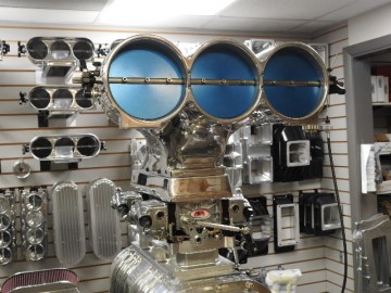 HATCARB Setup BAU2 5-9/16" Big & Ugly For Dual 4150 Carbs With Adapter - HAT CARB  NO RETURN