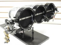 Enderle BAU3 4-3/8" Butterfly  " PARTIAL"  Black Front  Shaft Butterflies   Alkydigger