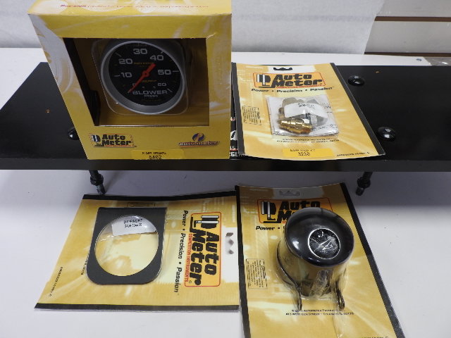 BLOWER BOOST GAUGES - FUEL PRESSURE GAUGES  AUTOMETER