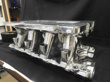 300-243 BLOWER MANIFOLD FORD 351W  Holley   Supercharger W  ADAPTER