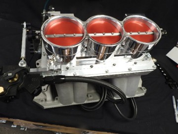 BB Chevy  Alkydigger BAU4   4-3/8"  UPRIGHT  Complete Setup   on Pro-Filer 216 TR