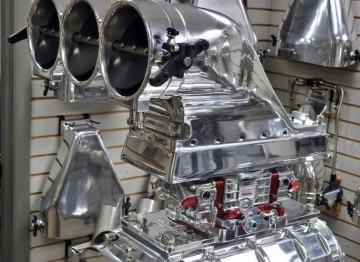 HATCARB -4500 Adapter ONLY SINGLE Dominator   installs and Enderle, Hilborn, Carbon ,  NO RETURN