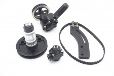 APD  CARB Fuel Pump Kit BBC Belt Drive Fuel Pump Kit .600" Gear Ext Bypass Low Pass Crank Trigger