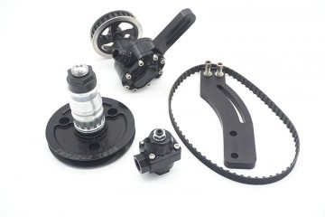 APD CARB Fuel Pump Kit BBC Belt Drive Fuel Pump Kit .600" Gear Ext Bypass Low Drivers Crank Trigger
