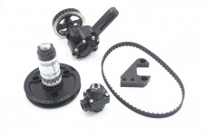 APD CARB Fuel Pump Kit BBC Belt Drive Fuel Pump Kit .600" Gear Ext Bypass Upper Pass Water Pump MT
