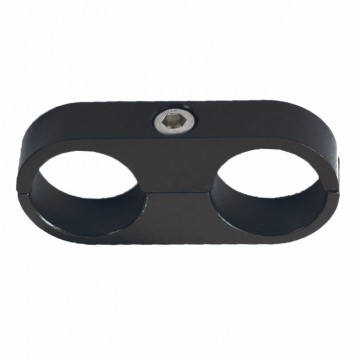 P658-3 PHENIX BLACK -8AN  BILLET HOSE SEPERATOR