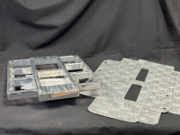 RBZ-5021  1" Blower Spacer - 1 INCH  Billet Aluminum w Studs & Gaskets