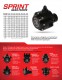 22412 Waterman 600 Sprint Fuel Pump 5.80 GPM STANDARD Rotation Twin Gear