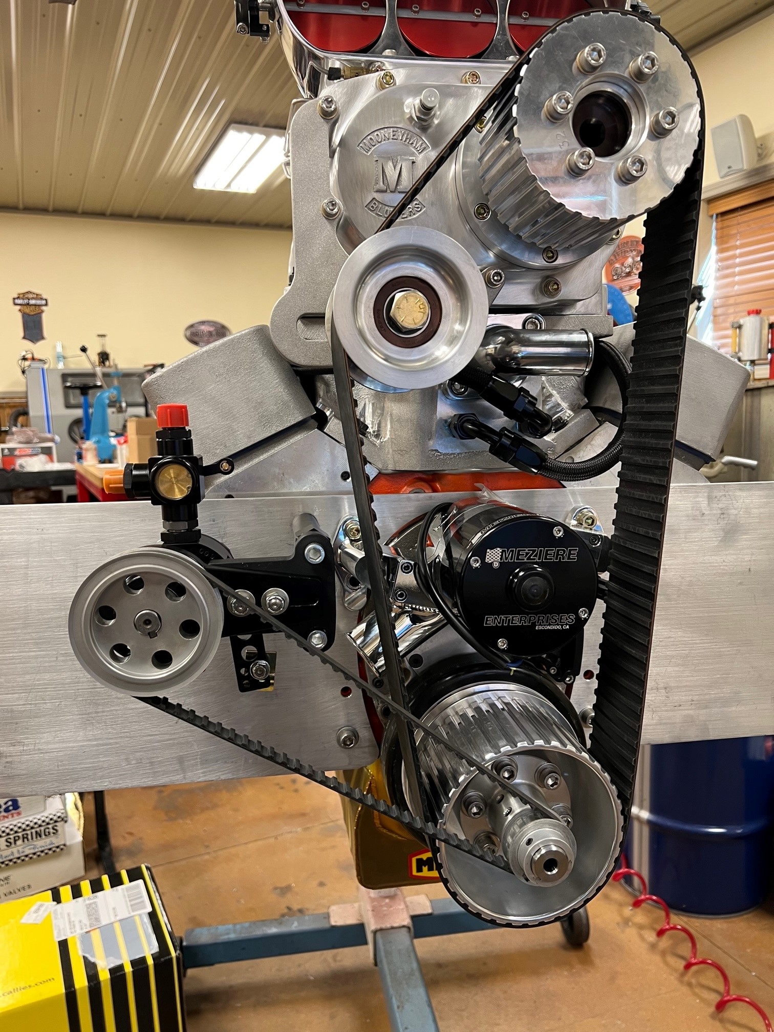 FUEL PUMP BELT DRIVES - FLANGES-REPLACEMENT PARTS