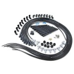 31523 WIRES  BLACK MSD   Hemi  WIRES  8.5 MM Super Conductorplug Wire Set  HEMI &  BOSS FORD