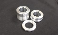 APD Billet Mandrel Spacer Kit for 1" mandrels w 1/8" KEYWAYS  -TURNNUT OPTION