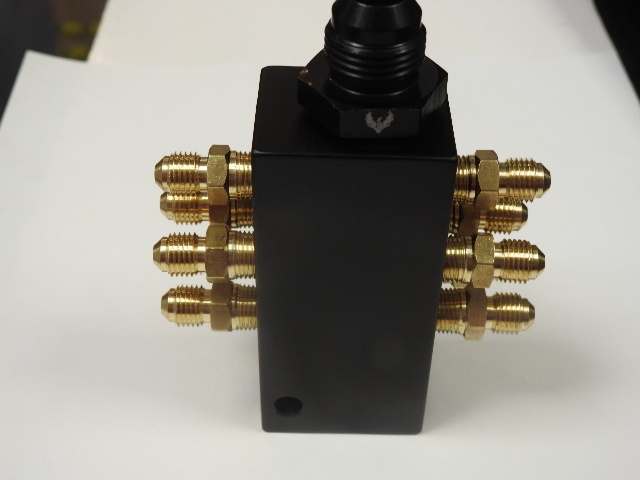 Enderle Distribution Block - Top w/Fittings Enderle Distribution Block - Top w/Fittings