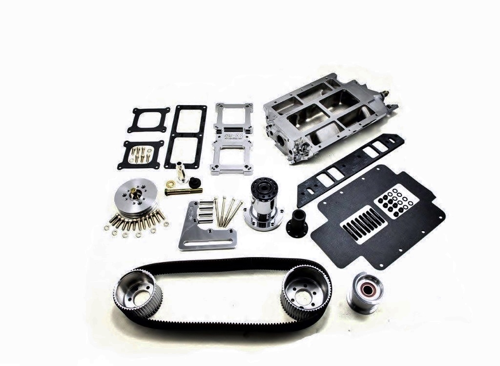 CHEVY BIG BLOCK DRIVE KITS  EVERYTHING LESS BLOWER   TBS- IND-MIERSCH