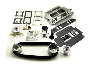 SB MOPAR   318  340-360  TBS-2019 6-71  Blower Package BILLET CASE 8MM DRIVE