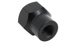 RCD 355037-90  Jam Nut 0.625 Hex 3/8-24 Aluminum  IDLER JACK SCREW NUT