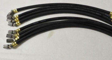 4034D Hoses Enderle  - 45  degree  Nozzle Hoses  Female-Female