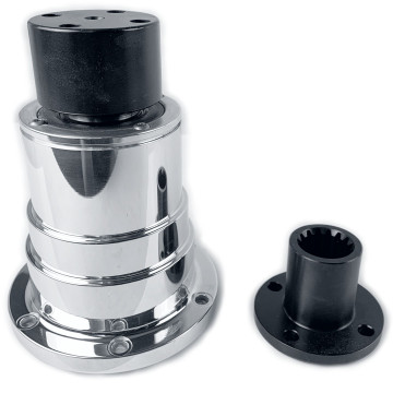 TBS-4511 TBS  Short Snout for 192-250 8mm Short 3.95" polished   Not serpentine