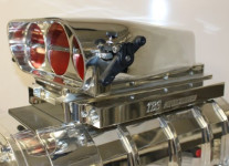 4005 BUGCATCHER EFI  COMPLETE UP TO 1250 HP - 3 Butterfly- TBS Billet Fuel Rails Holley HP ECU