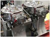 71-1000 ENDERLE Dual Carb Sideways  Tunnel Ram Linkage Kit for Big Block Chevy