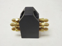 AC-4130 Port Nozzle and Down nozzle distribution block -10 orb  w 8 outlets