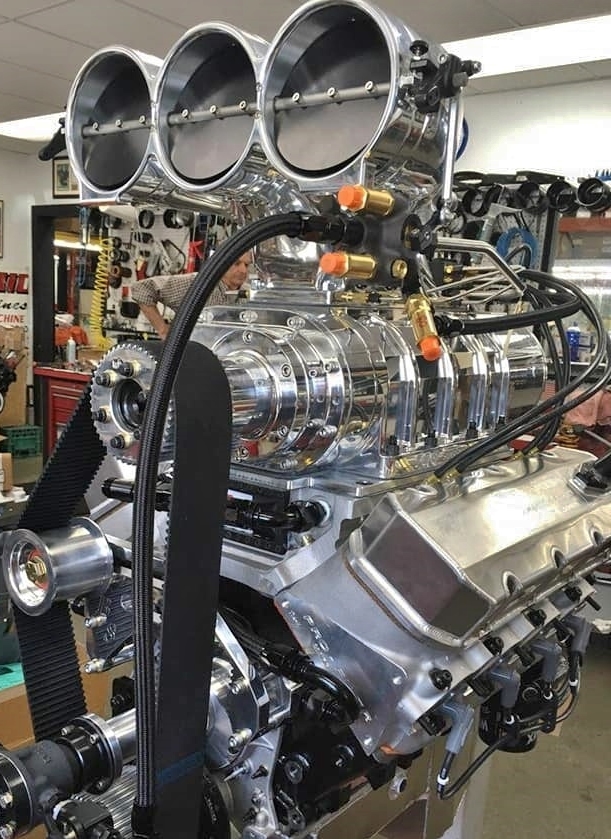 ENDERLE FUEL  INJECTION SETUPS BLOWN  & UNBLOWN TUNNEL RAM BLOWER  EFI MECHANICAL