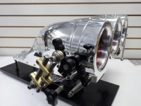 Enderle BAU3 4-3/8" Butterfly  " PARTIAL PROGRESSIVE"   Shaft Butterflies  EFIW TPS