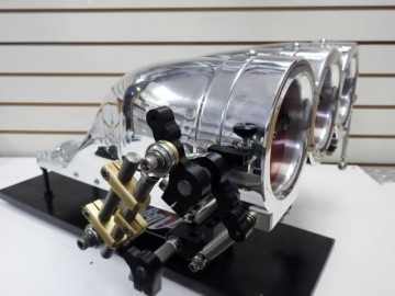 Enderle BAU3 4-3/8" Butterfly  " PARTIAL PROGRESSIVE"   Shaft Butterflies  EFIW TPS