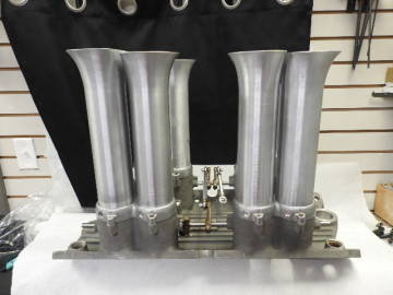 ENDERLE 1990'S  SB CHEVY   - 8  STACK -SPUN STACKS  PARTIAL FOR EFI  OR MECHANICAL