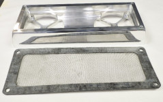 AD-MLG Air Filter Mesh GASKET 20 micron Filter W  LAMINATED Screen Gaskets  Cleanable -HATCARB