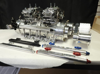 TBS 4372-BLUE Line kit - Dual Inlet 4150 Carb Fuel Lines