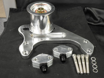 RBZ-4140-4100-SB CHEVY  RACE IDLER  -IDLER PULLEY W WATER BLOCKS