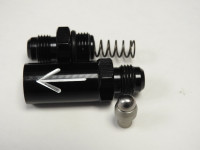 Black 6AN  6001-BALL Precision  Check Valve , Idle Check,  High Speed  Pump Saver Low Speed