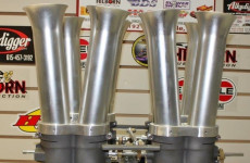 RAM TUBE FULL BELL   Aluminum One Piece  9.5" Tall  w 2-1/2" OD at bottom-.062" wall  USA