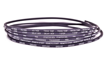 K&R 145pc Labeled Heat Shrink For Easy Wire Traceability