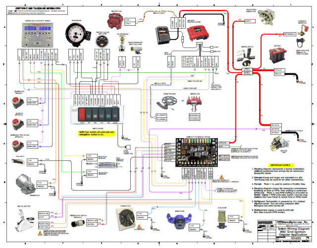 K&R WIRING DIAGRAM POSTER