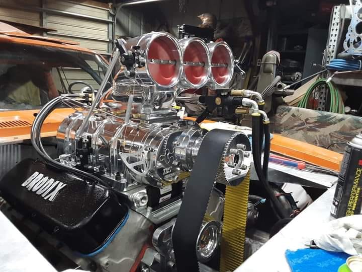 COMPLETE CHEVY RACE ONLY BLOWER KITS  TBS