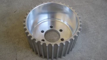 RCD-151301-26 TOOTH 13.9 MM X 3.5" WIDE  HTD BLOWER PULLEY  BILLET 6061