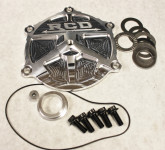 300205-0030-NEW Adapter-"Plain"  RCD  BB  Chevy / Hemi  RCD Cam Cover PLAIN  NEW STYLE