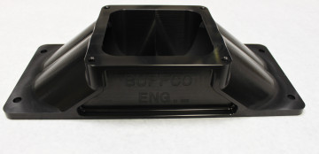 BUFFCO BLACK Single Hi Flow Ram Carb 4500 Dominator Rise All Billet