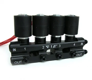 4 STAGE ELECTRIC LEAN OUT/ENRICHMENT VALVE - INLET & OUTLET ACTIVATED MANUALLY OR ELECTRICALLY