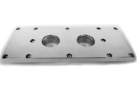 TBS-5041- The Blower Shop FRONT  Intercooler Housing Cap - for the TBS-5050  MAY NOT FIT OTHERS