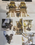 ENDERLE  75-220  BB FORD  Dual  Carb Tunnel Ram Linkage Kit FORD  460  SIDE SADDLE 4500'S
