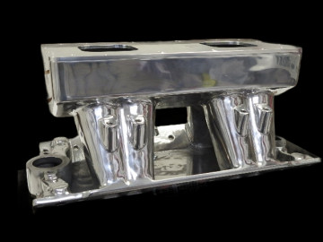 7070 ALKYDIGGER SB CHEVY STD DECK 23  Degree  SATIN Tunnel Ram Custom HIGH FLOW