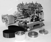 AMX 401   TBS-250 MINI  Blower Package w 650  Carbs, Linkage, Lines, Scoop  Hi-Helix OPTION