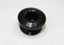 Enderle Plug 10AN Aluminum Hex Head  HARD ANODIZED  ORB