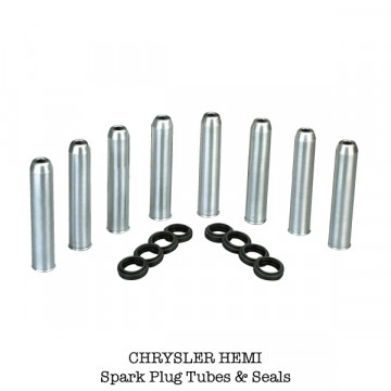 AD-392-354-331  SPARK PLUG TUBE SET W SEALS FOR  EARLY HEMI &  DONOVAN  6-1/2" LONG