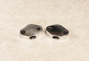 4145-SB Water Block off Transfer SB  Chevy Water Block Mounts for Competition  Idler w -8 threads